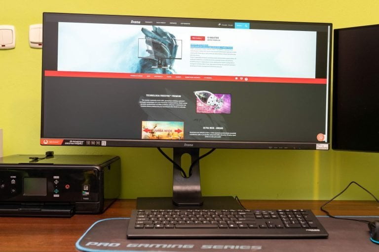 Monitor Iiyama G-Master GB3461WQSU (review, opinions)