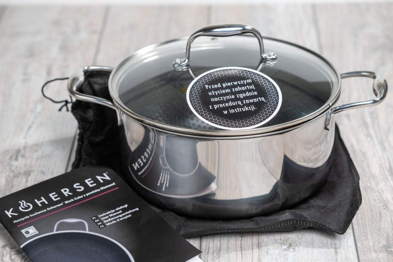 Kohersen – pot with a Diamond Black Cube coating (reviews, review)