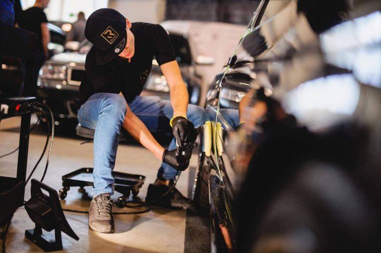 Polishing the paintwork in your car after winter (how to, diy)