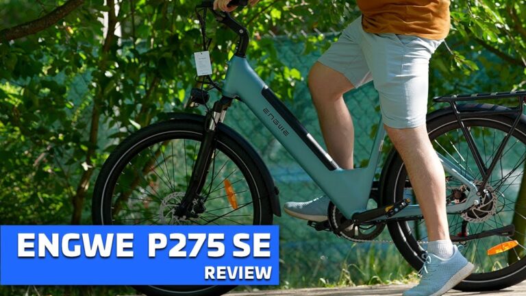 ENGWE P275 SE – a review of a city-focused, fully legal electric bike with a torque sensor