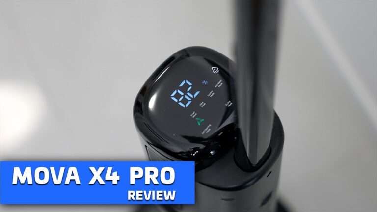 MOVA X4 Pro – a 3-in-1 vacuum with hot water and a roller-drying mode (review, opinions)