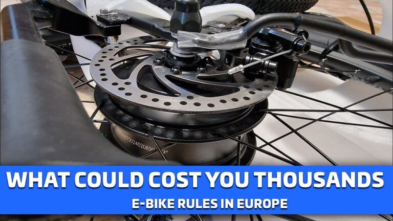 Electric bicycle – regulations in the European Union
