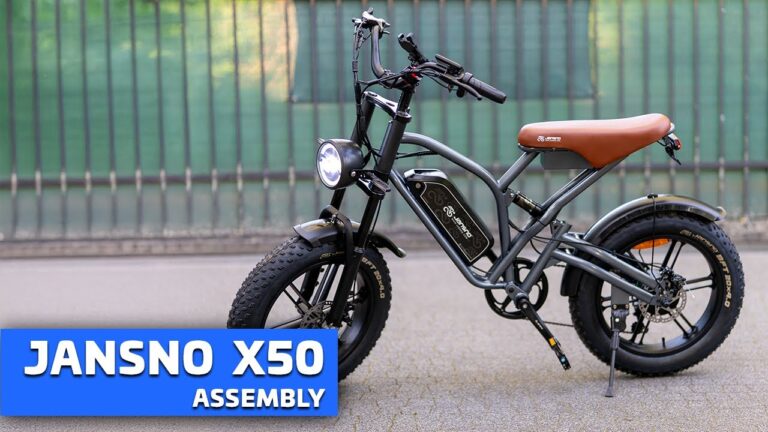 Jansno X50 – one of the cheapest e-bikes with a fatbike look