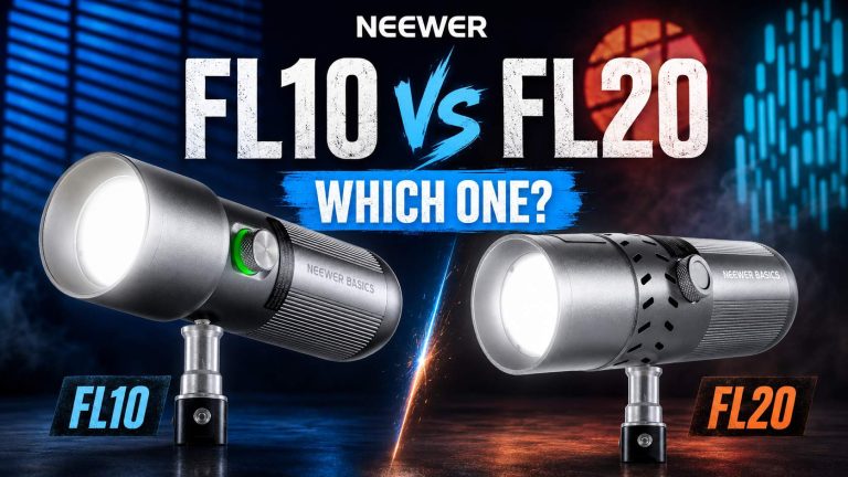 NEEWER FL10 vs FL20 Review: Which GOBO LED Light Should You Choose?